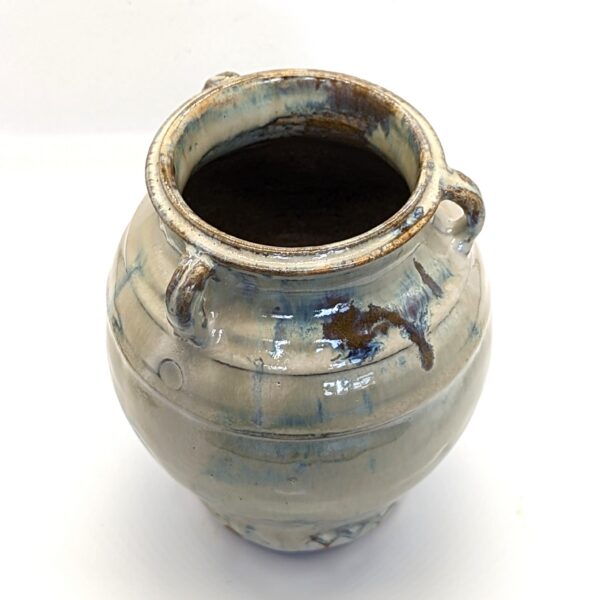 Two-Handled Globe Vase